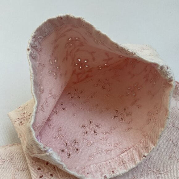 Guess Women’s 1981 High Waist Straight Leg Jeans Eyelet In Pink Size 26 - Picture 12 of 12